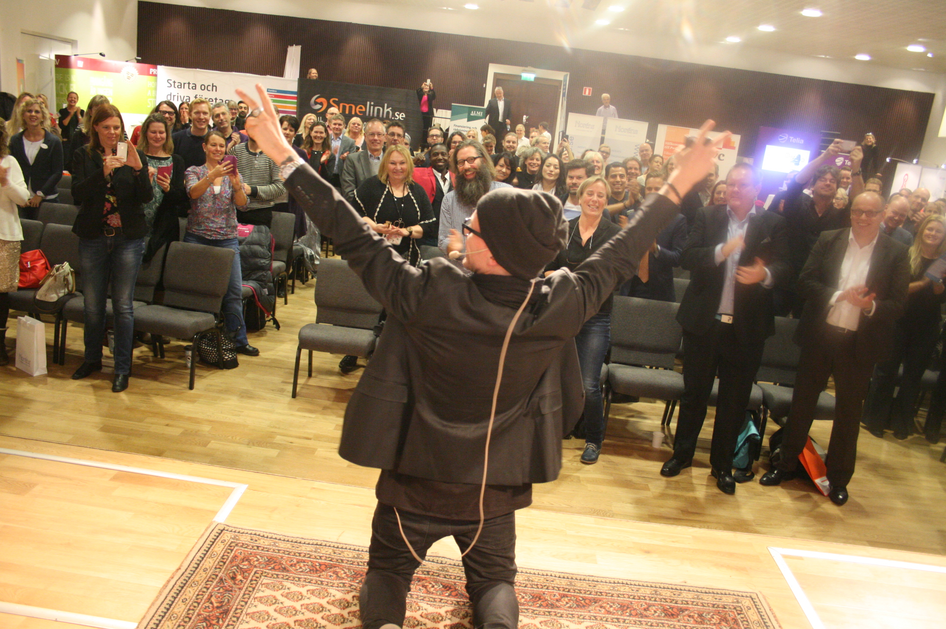 Mingelbilder från Mitt Företag 2014 i Stockholm