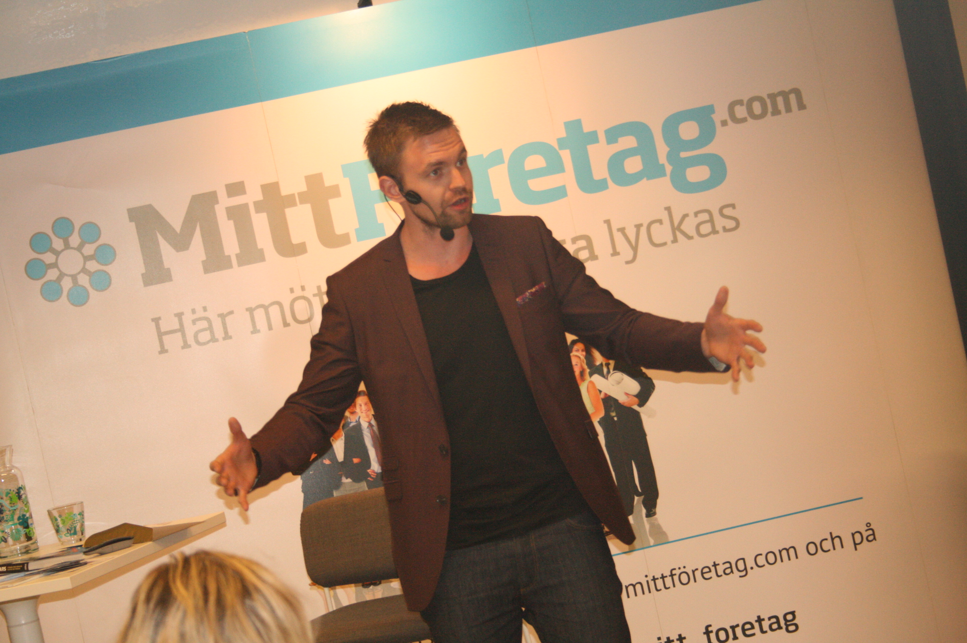 Mingelbilder från Mitt Företag 2015 i Malmö och Hässleholm