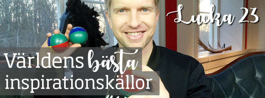 Lucka 23: Världens bästa inspirationskällor